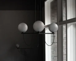 3 GLOBE CHANDELIER