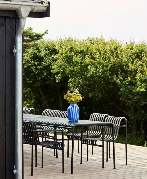 1 Palissade Bord og 4 Palissade Dining Armchair