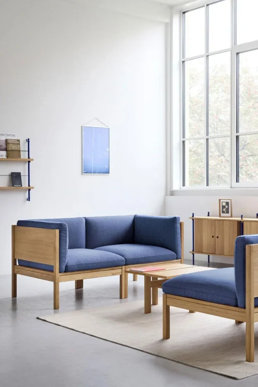 3 Seater Sofa with 1 Side Table - The MOEBE Modular Sofa