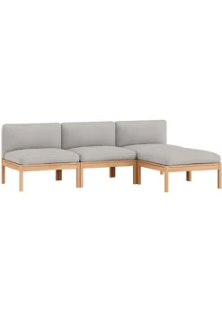 3 Seater Sofa with Chaise Longue - ​​The MOEBE Modular Sofa