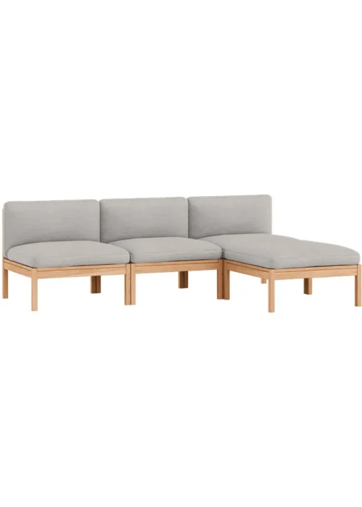 3 Seater Sofa with Chaise Longue - ​​The MOEBE Modular Sofa
