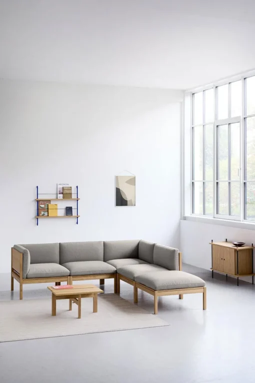 2 Seater Sofa with Sides + 1 Side Table - ​​The MOEBE Modular Sofa