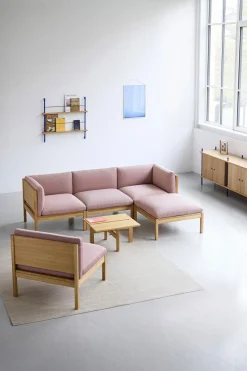 3 Seater Sofa With Sides + 1 Side Table - ​​The MOEBE Modular Sofa