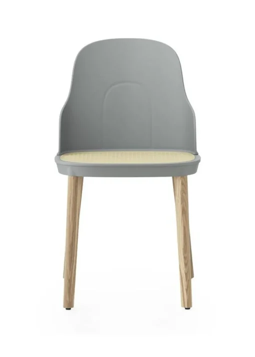 Allez chair in oak - molded wicker