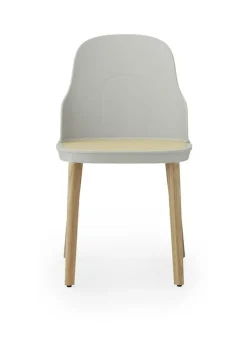 Allez chair in oak - molded wicker