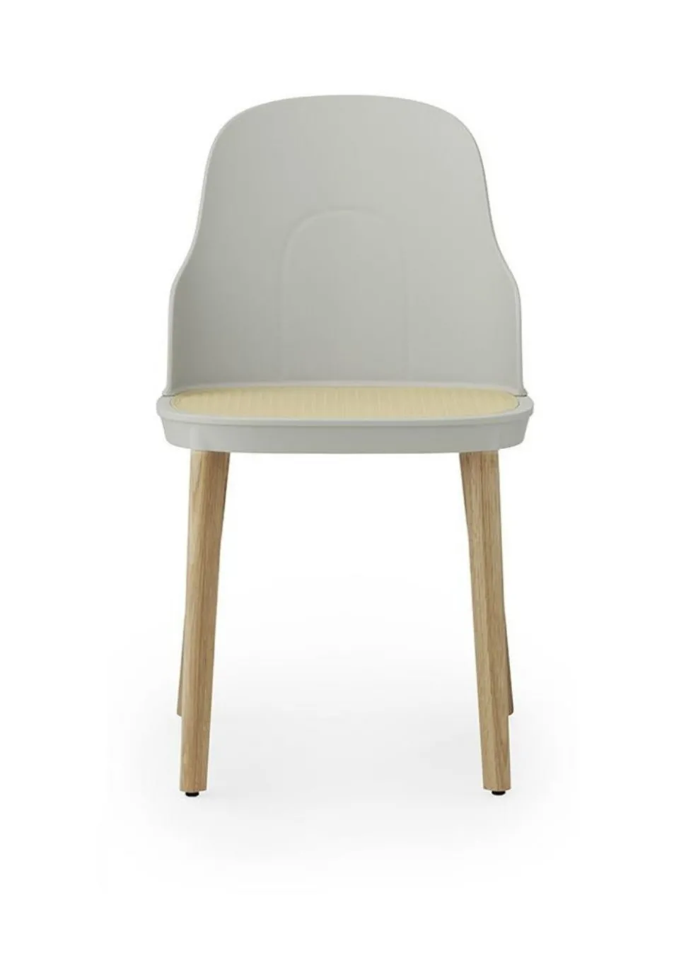 Allez chair in oak - molded wicker