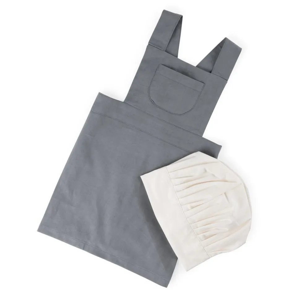 Apron and hat set