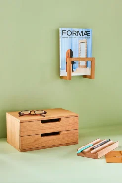 AtHand Wall Shelf/Bedside Table Natural