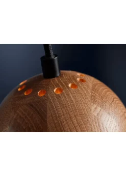 Ball Wood Pendant
