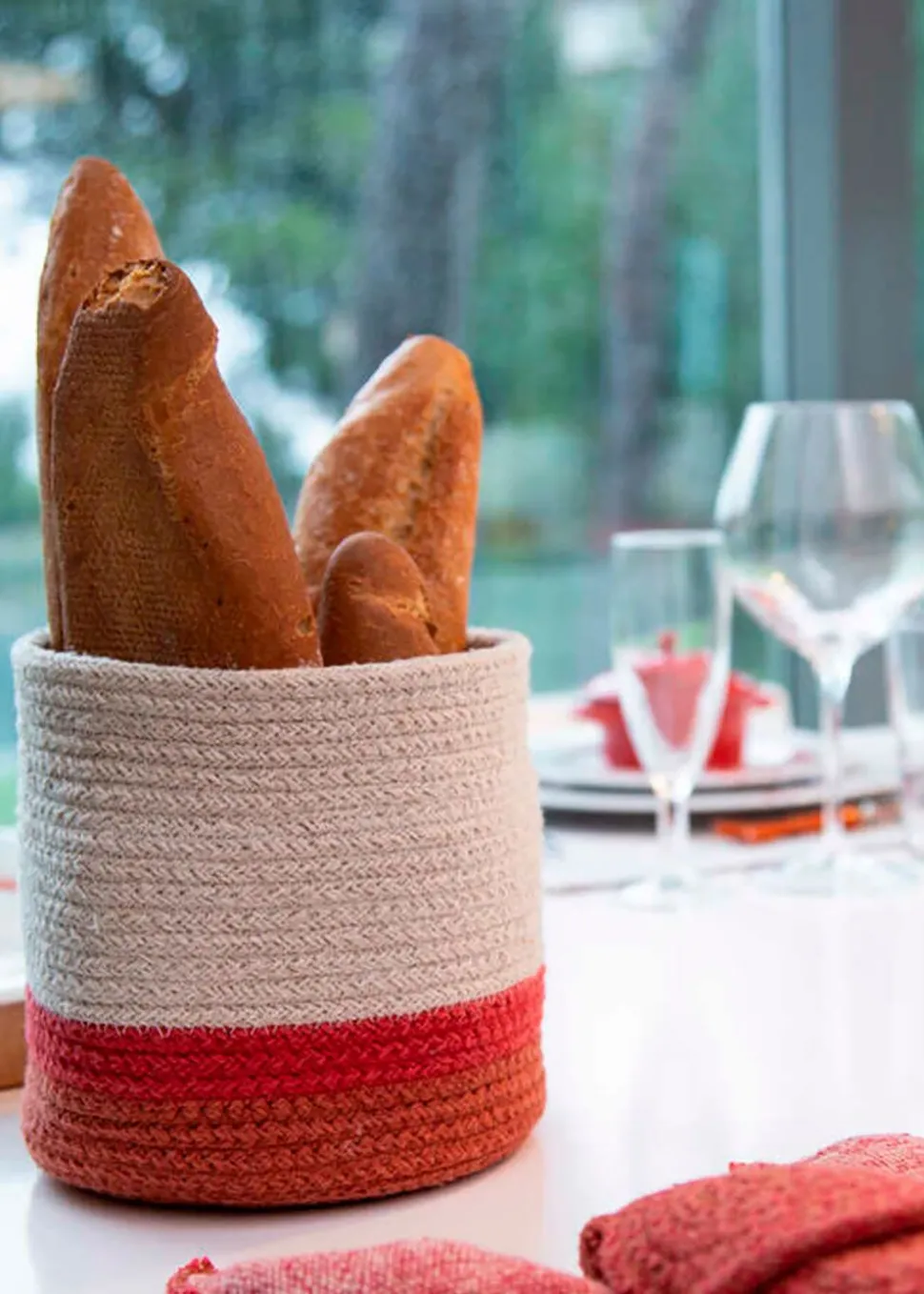 Basket Mini Tricolor