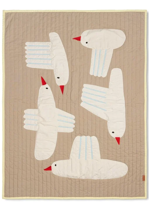 Bird Quilted Blanket