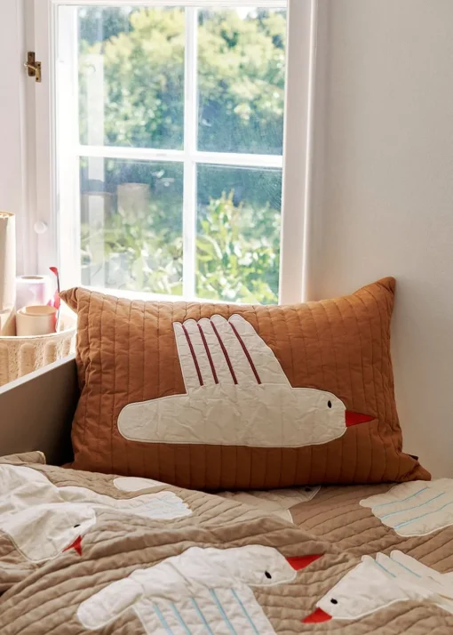 Bird Quilted Blanket