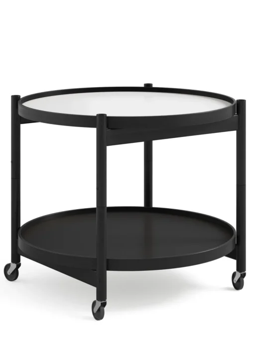 Bølling Tray Table 60 / Black Stained Beech