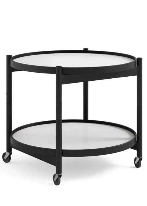 Bølling Tray Table 60 / Black Stained Beech
