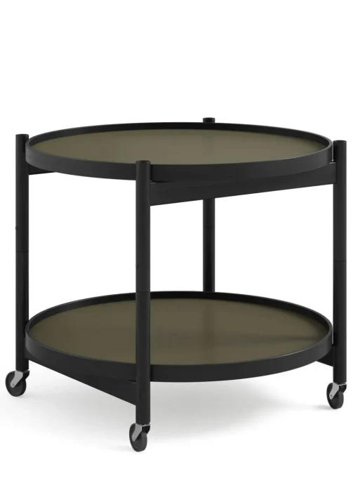 Bølling Tray Table 60 / Black Stained Beech