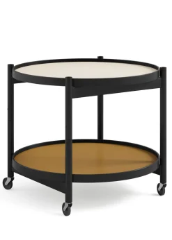 Bølling Tray Table 60 / Black Stained Beech