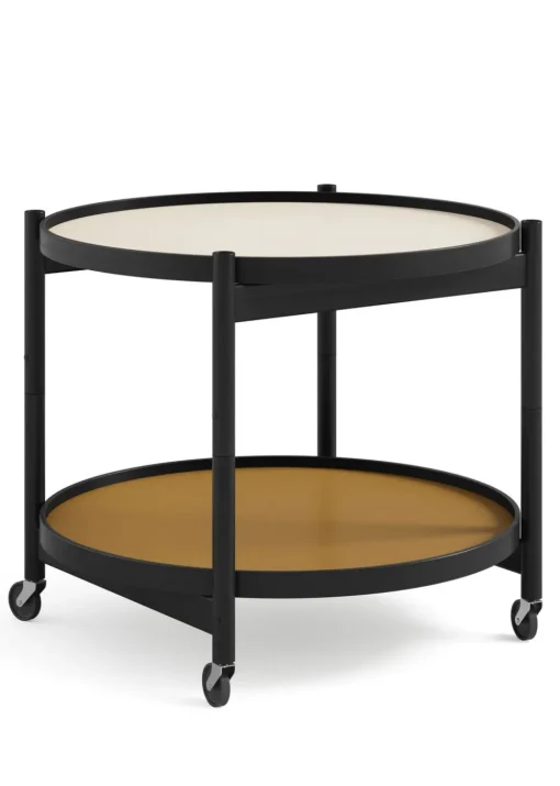 Bølling Tray Table 60 / Black Stained Beech