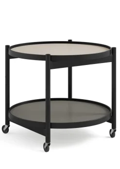 Bølling Tray Table 60 / Black Stained Beech