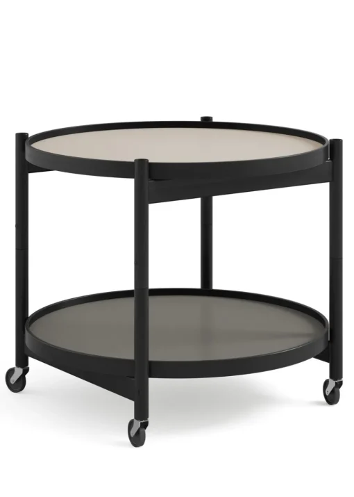 Bølling Tray Table 60 / Black Stained Beech