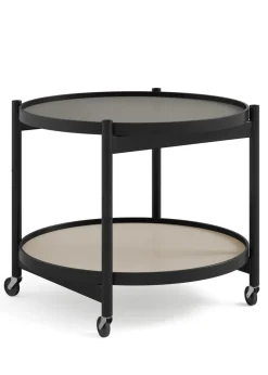Bølling Tray Table 60 / Black Stained Beech