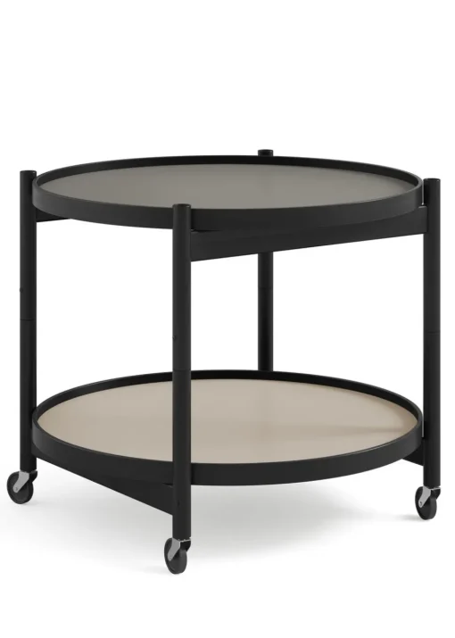 Bølling Tray Table 60 / Black Stained Beech