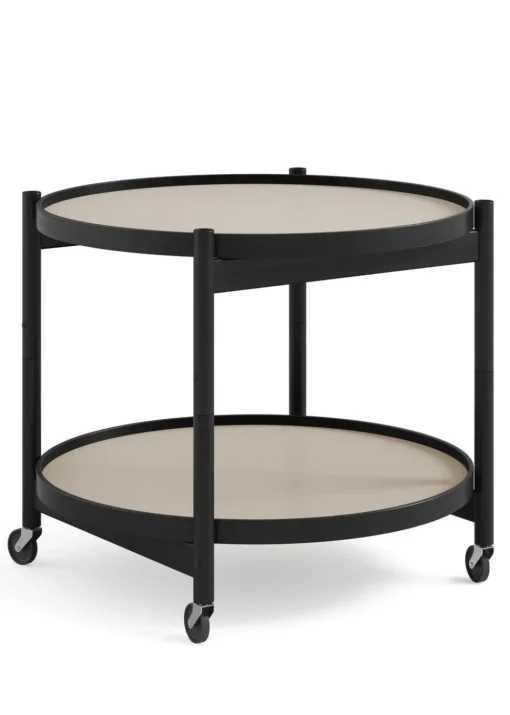 Bølling Tray Table 60 / Black Stained Beech