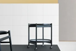 Bølling Tray Table 60 / Black Stained Beech