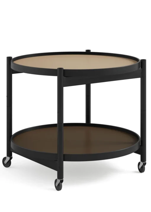 Bølling Tray Table 60 / Black Stained Beech