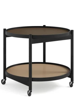 Bølling Tray Table 60 / Black Stained Beech