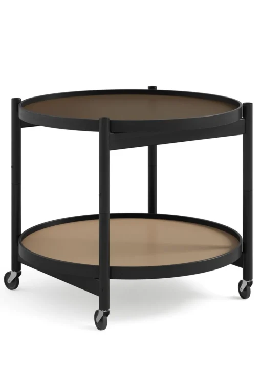 Bølling Tray Table 60 / Black Stained Beech
