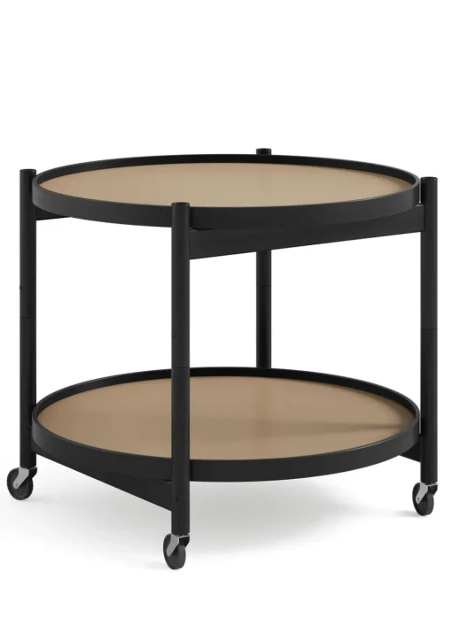 Bølling Tray Table 60 / Black Stained Beech