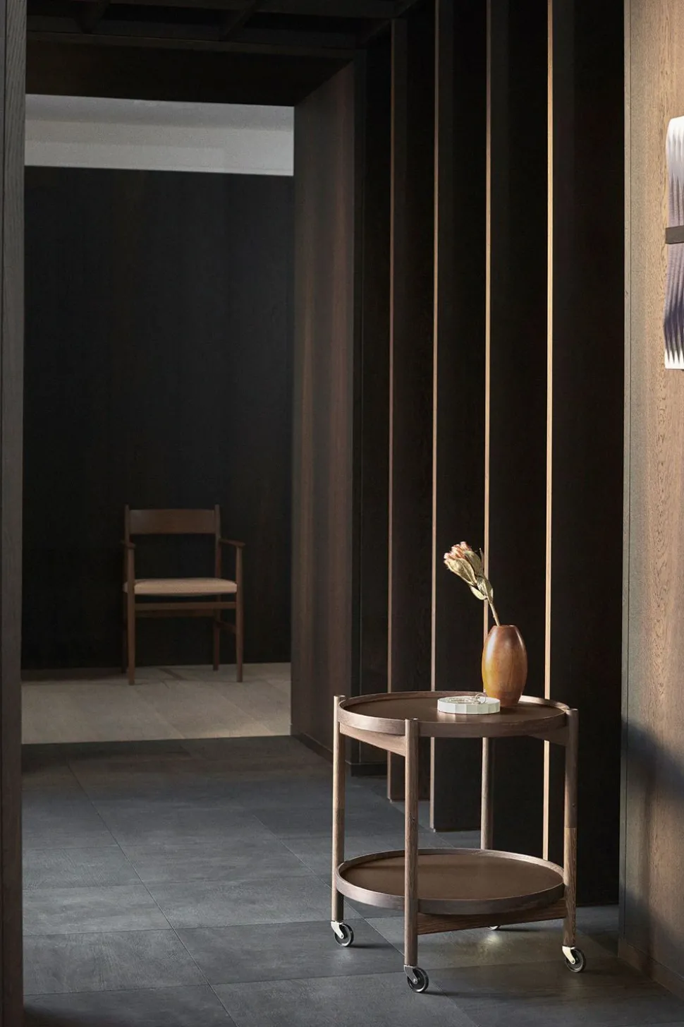 Bølling Tray Table 50 / Fumed Oak