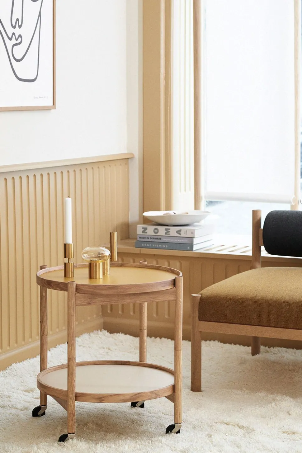 Bølling Tray Table 50 / Fumed Oak