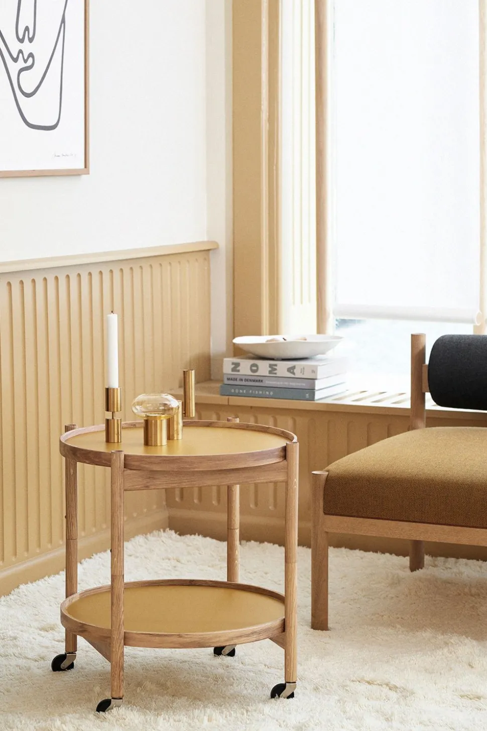 Bølling Tray Table 50 / Fumed Oak
