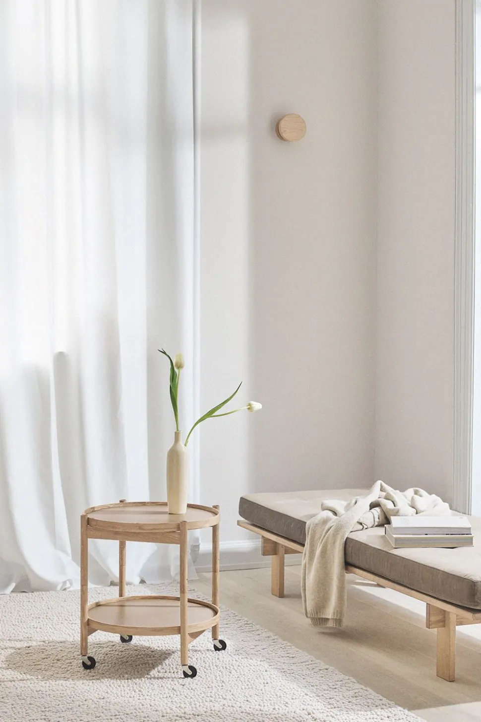 Bølling Tray Table 50 / Fumed Oak