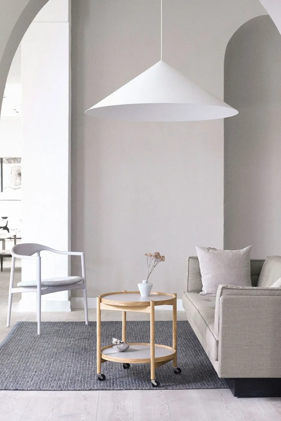 Bølling Tray Table 50 / Fumed Oak