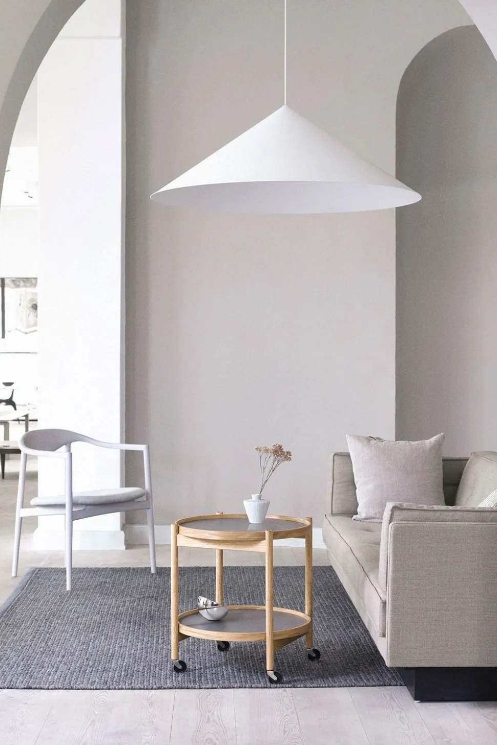 Bølling Tray Table 50 / Fumed Oak