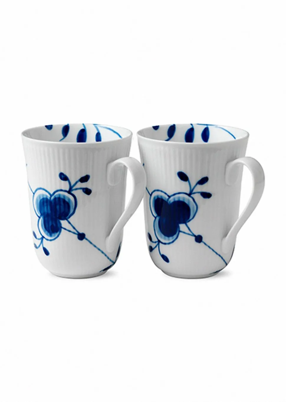 Blue Fluted Mega - Becher