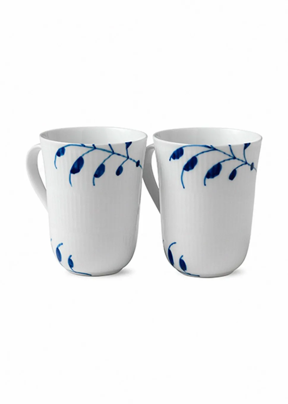 Blue Fluted Mega - Becher