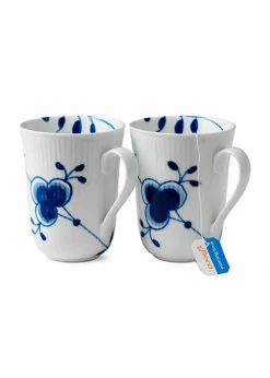 Blue Fluted Mega - Becher