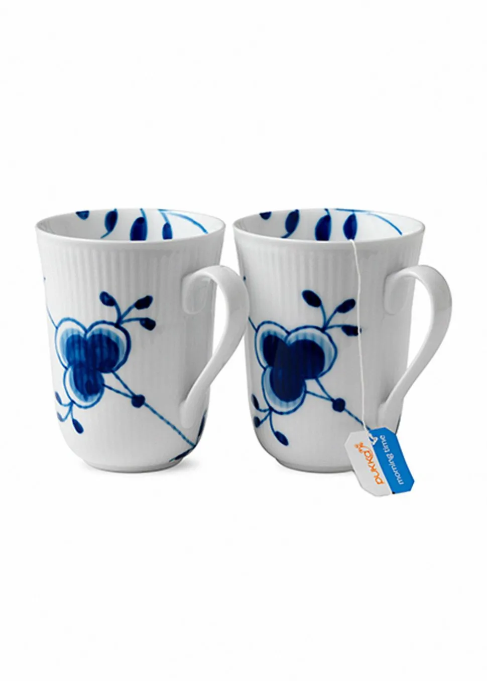 Blue Fluted Mega - Becher