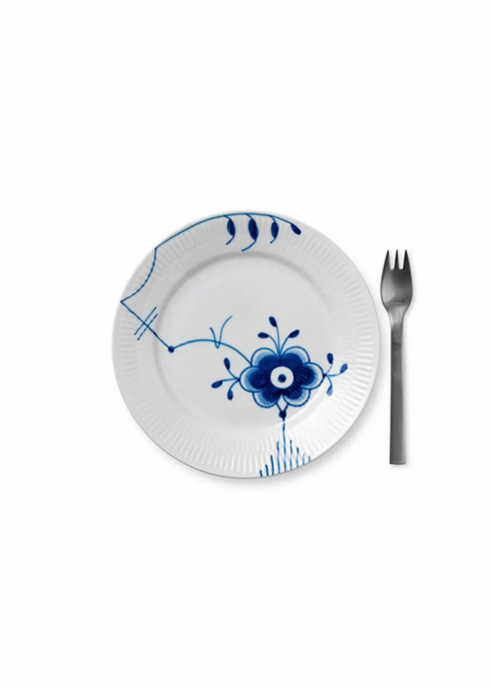 Blue Fluted Mega / Decoration 6 - Plates