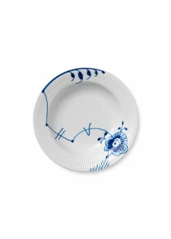 Blue Fluted Mega - Deep Plates