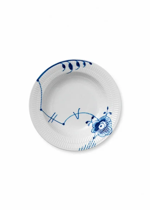 Blue Fluted Mega - Deep Plates