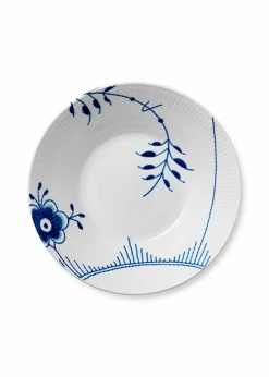 Blue Fluted Mega - Deep Plates