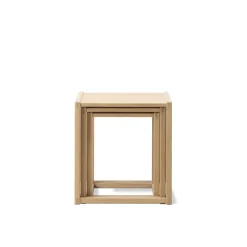 BM375 Nesting Tables / By Børge Mogensen