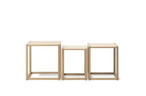 BM375 Nesting Tables / By Børge Mogensen