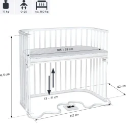 Boxspring XXL co-sleeper