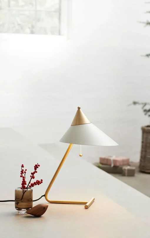 Brass Top Lamp
