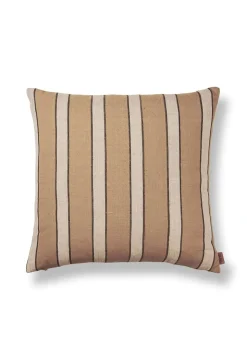 Brown Cotton Cushion Cover